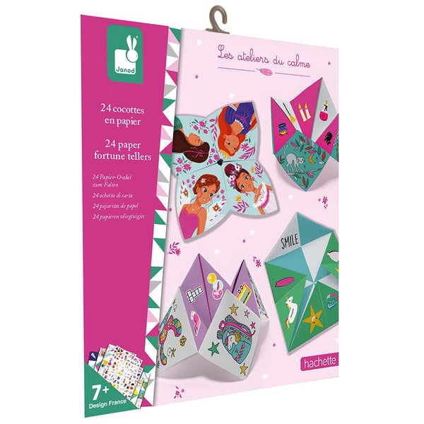 Atelier du calme - 24 cocottes en papier