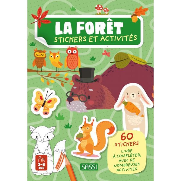 La forêt: stickers et activités
