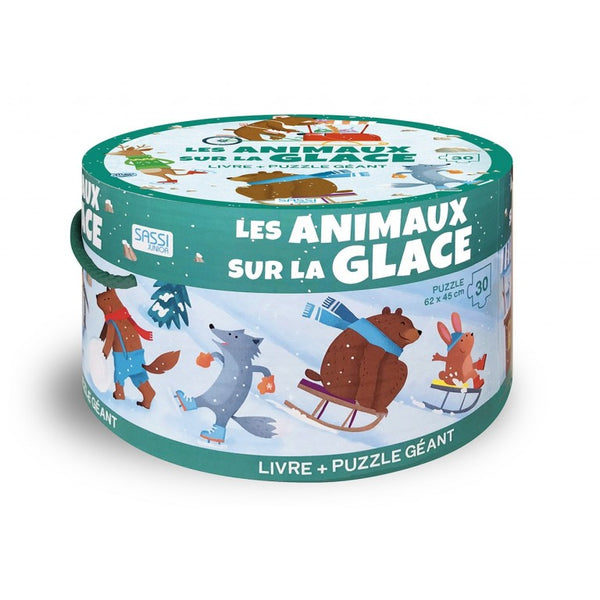 Round box - Les animaux sur la glace