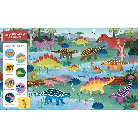 Cherche et trouve des tout-petits - Les dinosaures