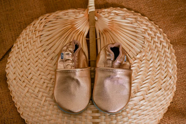 Chaussons Babysoft - Gold