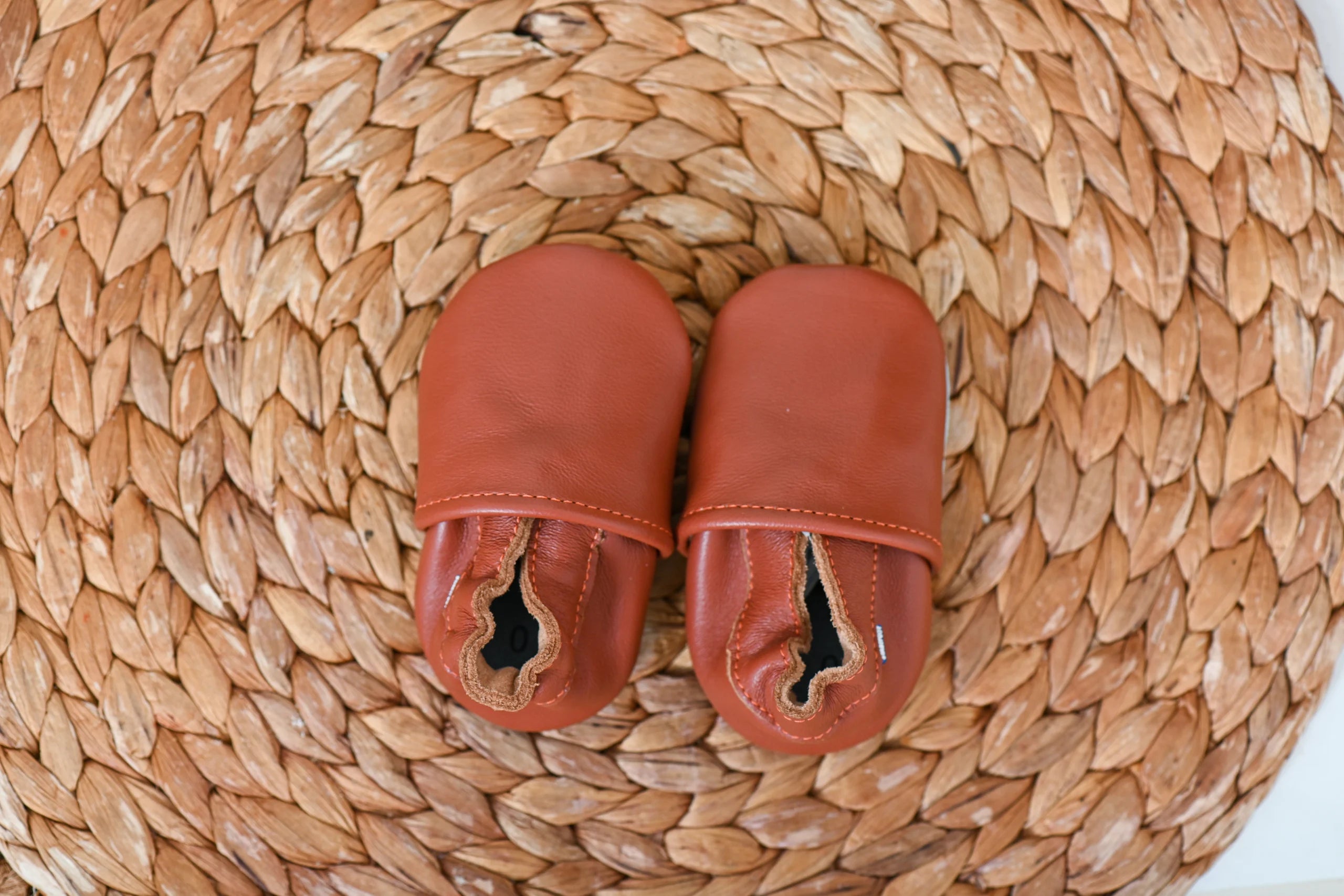 Chaussons Babysoft - Cognac