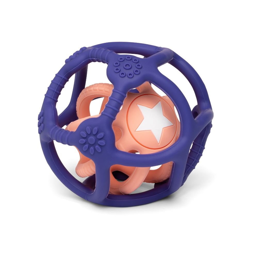 Balles sensorielles - mauve et rose