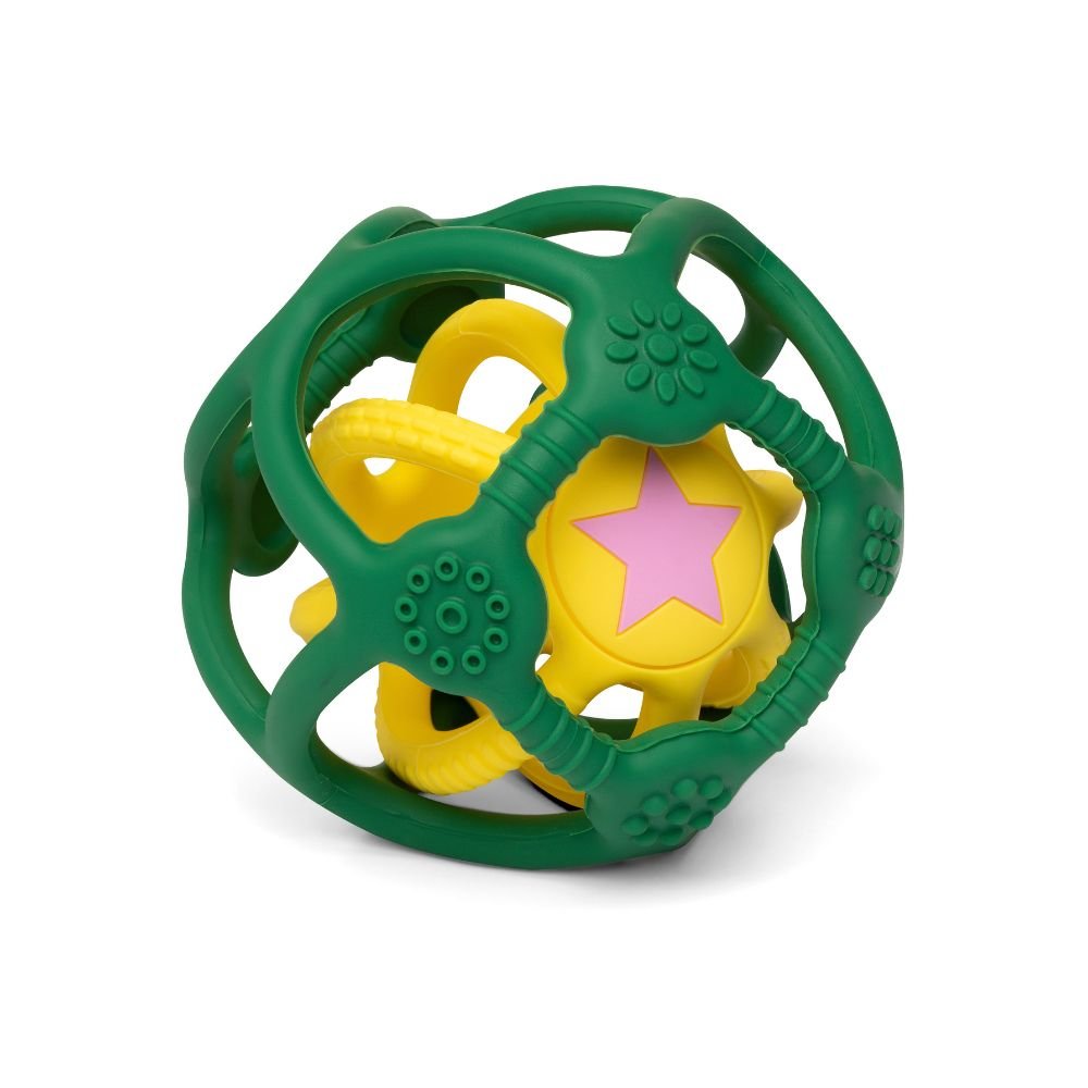 Balles sensorielles - vert et jaune