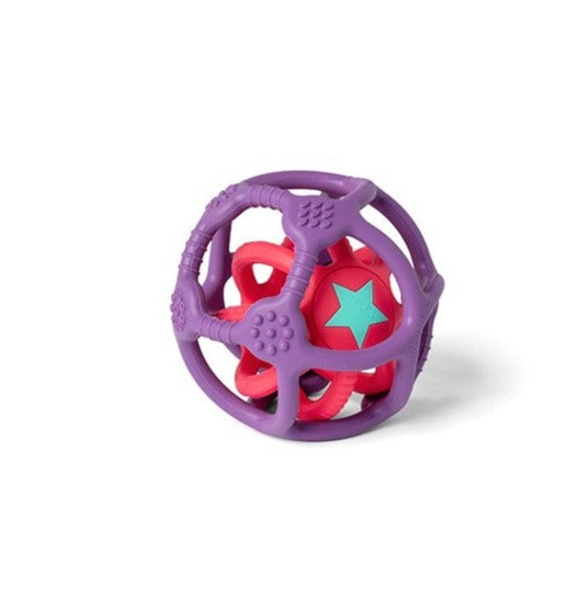 Balles sensorielles - mauve et rose