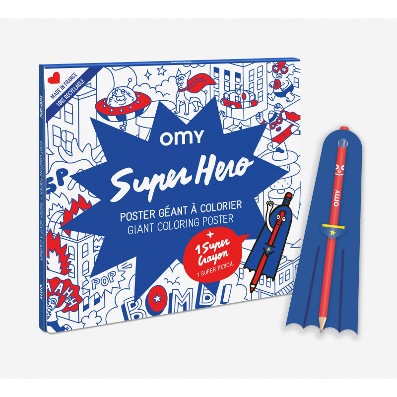 Poster géant Super Héro