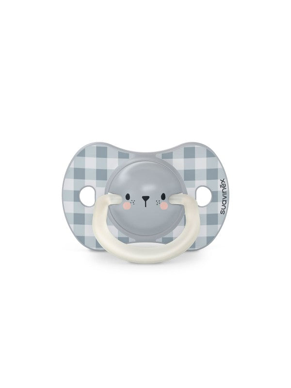 Lot de 2 sucettes Night & Day 0-6m Ours