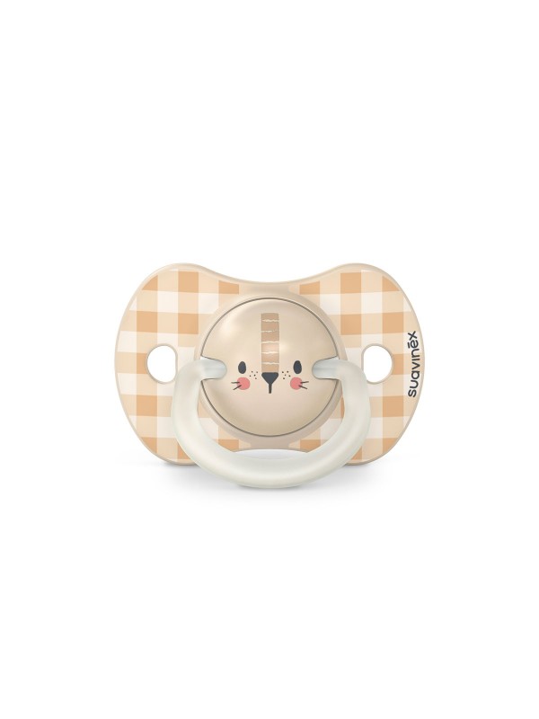 Lot de 2 sucettes Night & Day 6-18m Lion