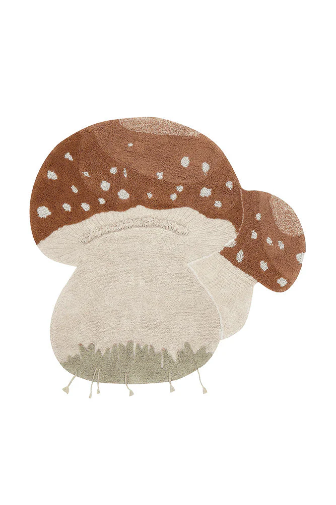 Tapis en coton lavable - Boletus
