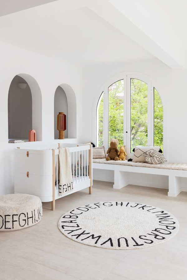 Tapis rond ABC