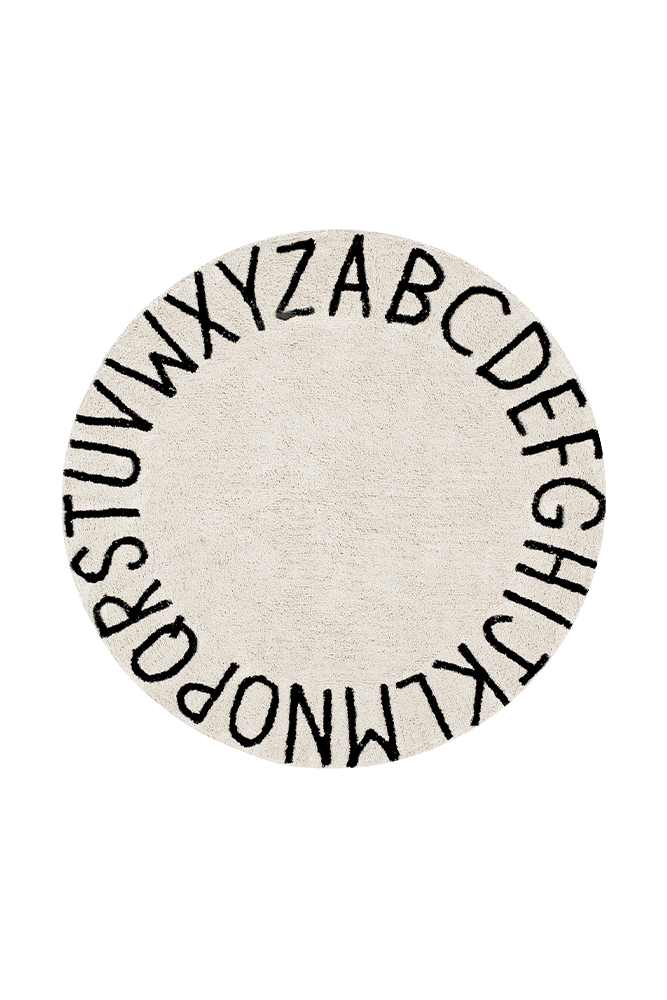 Tapis rond ABC