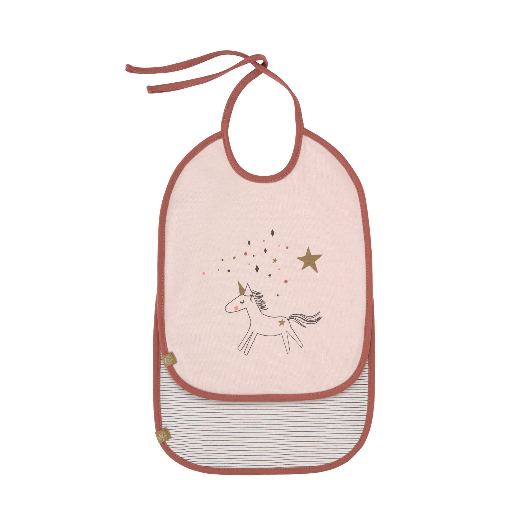 Lot de 2 bavoirs medium More Magic Licorne