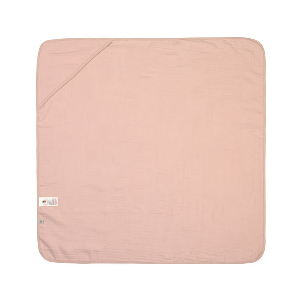 Cape de bain en mousseline - Powder Pink