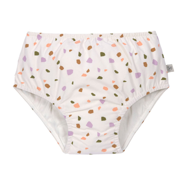 Maillot de bain couche - Galets, multicolore blanc cassé