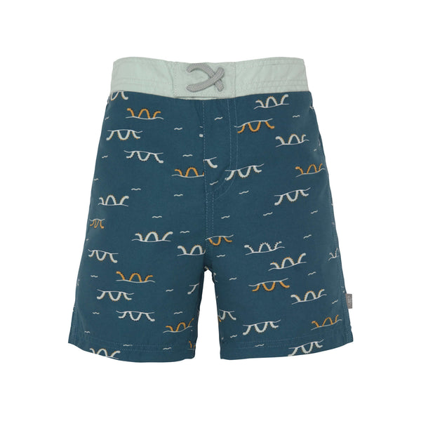 Short de Bain Garçons - Serpent de Mer Bleu