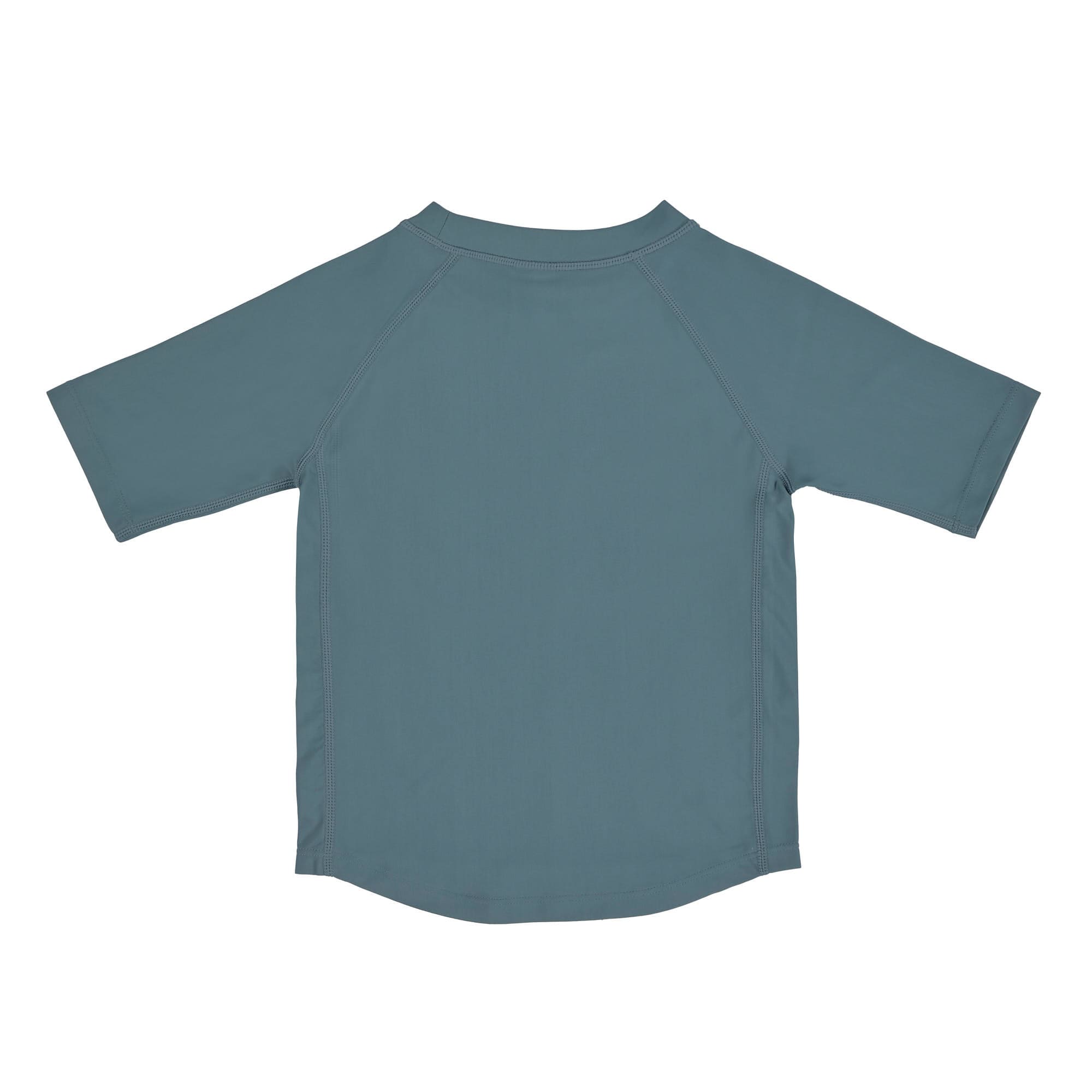 T-shirt anti-UV manches courtes enfants - Hello Beach, bleu