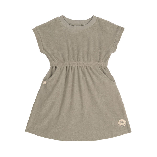 Robe éponge Terry - olive