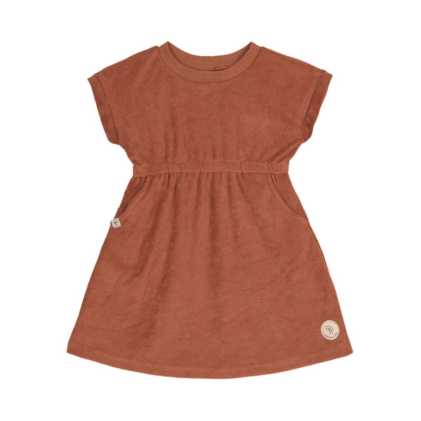 Robe éponge Terry - rouille