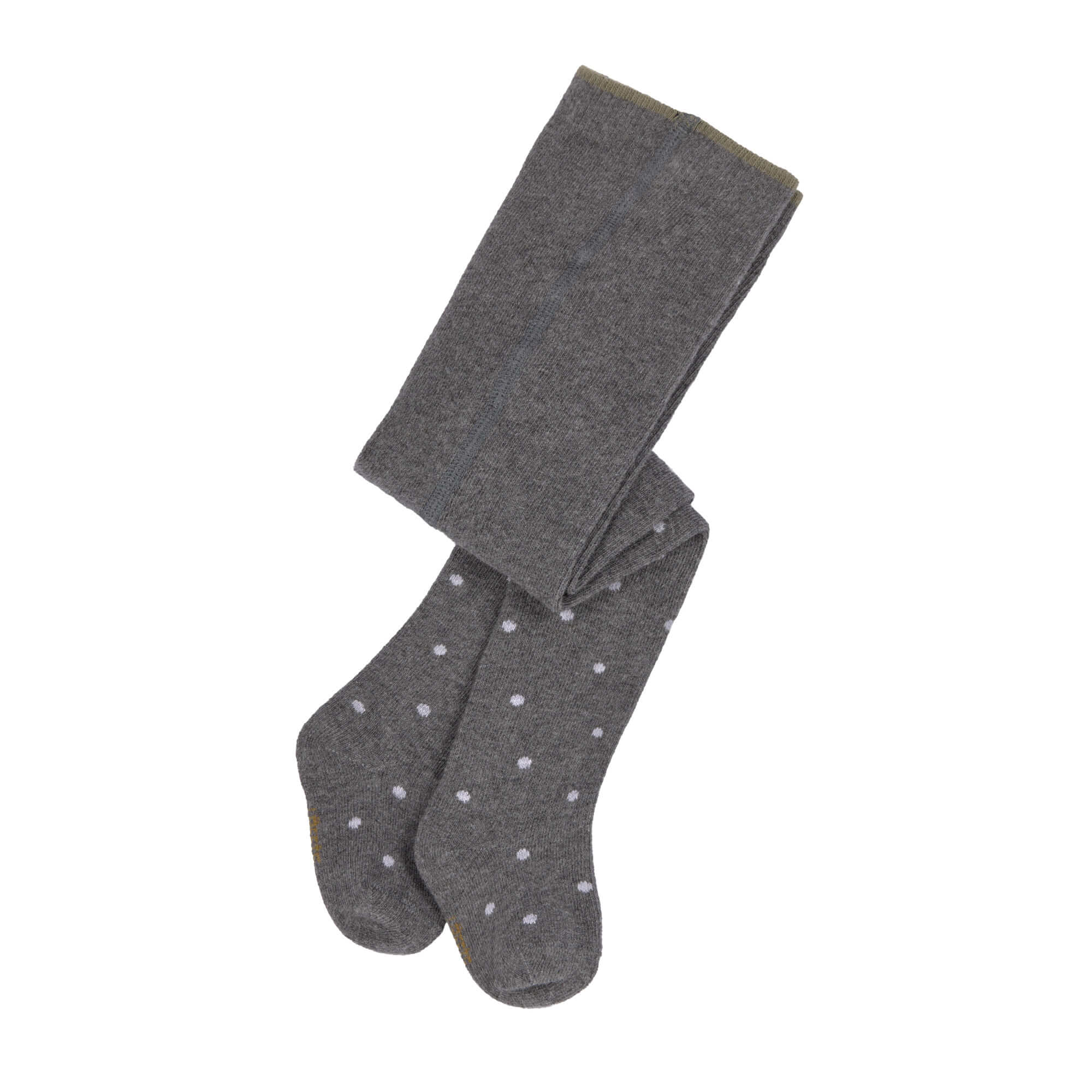 Collants GOTS, Pois Anthracite