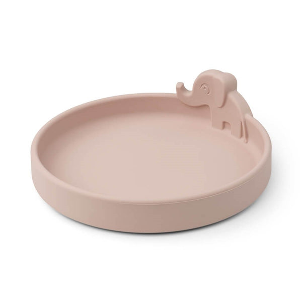 Assiette compartimentée en silicone avec ventouse Wally DONE BY DEER