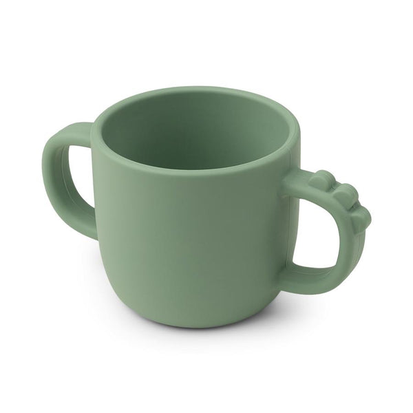 Mug silicone avec anse green