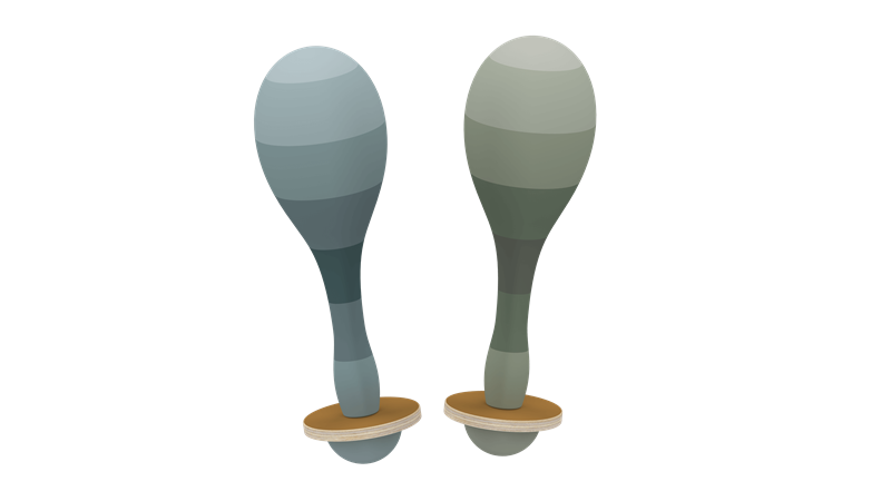 Ensemble de 2 maracas