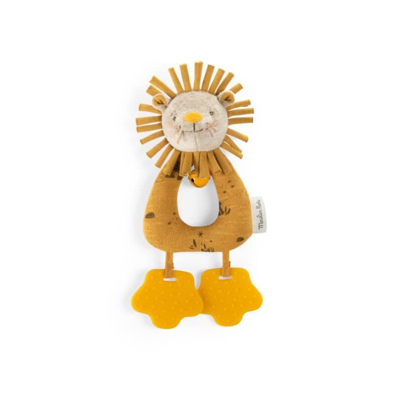 Anneau hochet lion- Sous mon Baobab