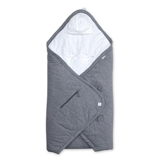 Nid d'ange Biside gris foncé pady jersey