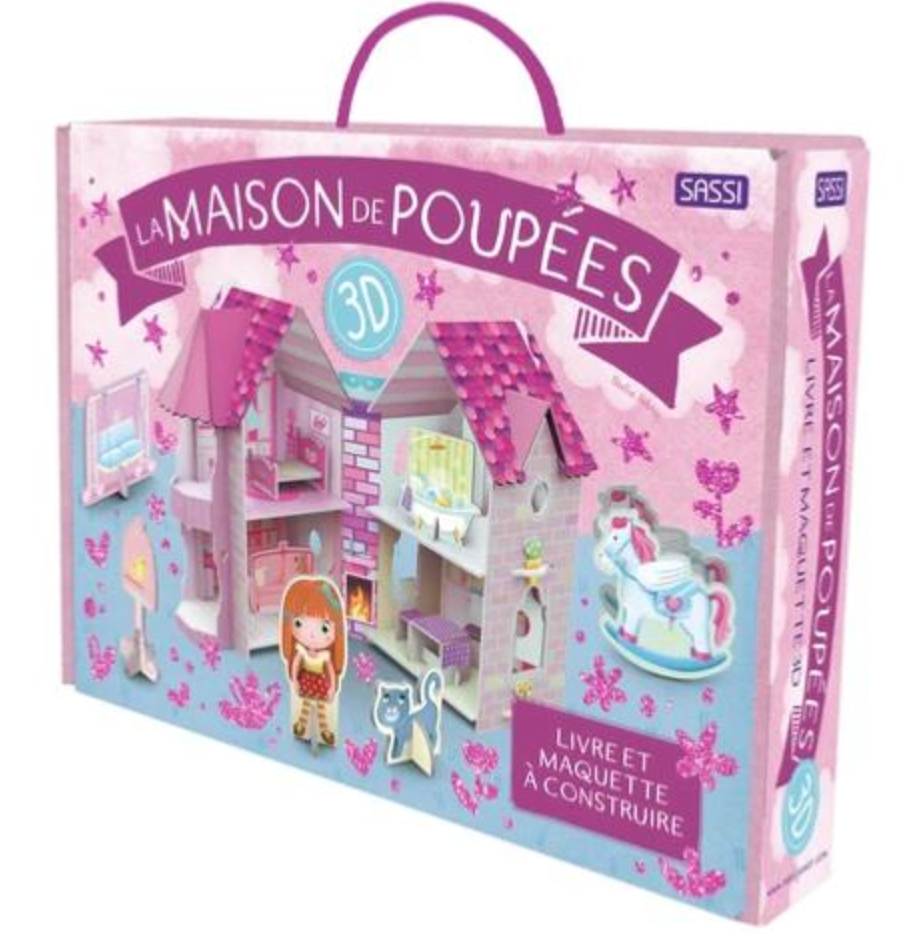 Livre maquette 3D - La maison de poupées