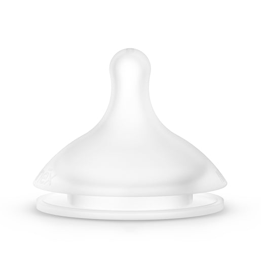 Lot de 2 sucettes de remplacement silicone SX Pro débit lent