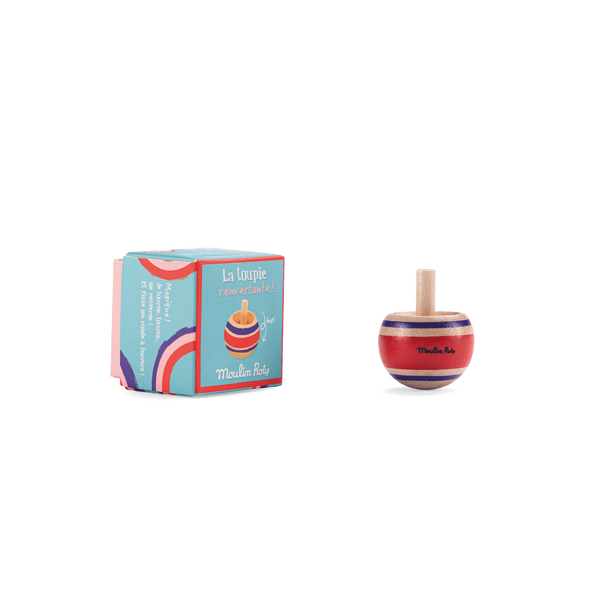 Toupie renversante rouge - Les petites merveilles