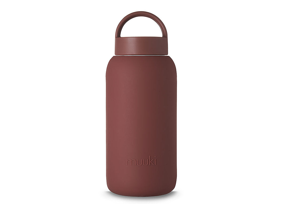 Bouteille gourde en verre - Chocolate Plum