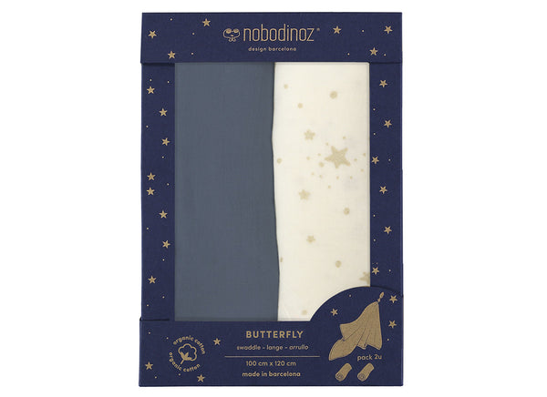 Boîte 2 langes Butterfly 100x120 Pack