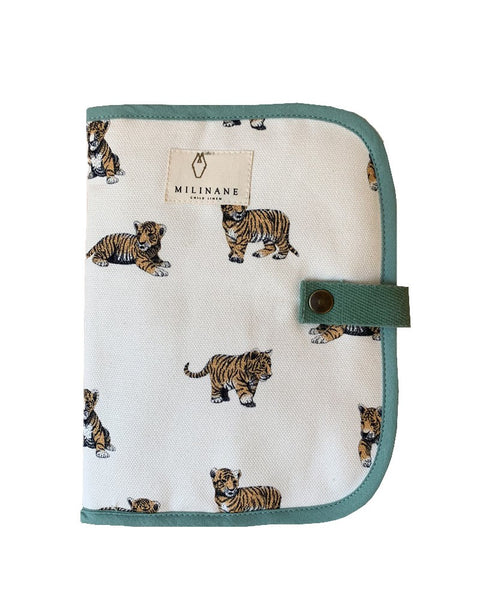 Protège carnet de santé Tigre
