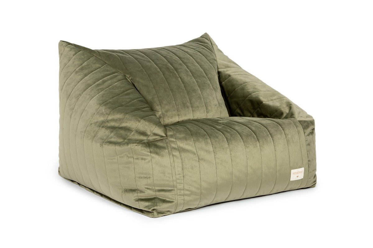 Petit fauteuil-Pouf Chelsea velvet