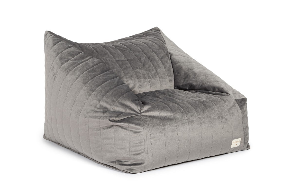 Petit fauteuil-Pouf Chelsea velvet