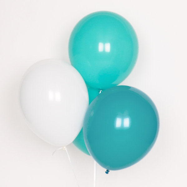 Ballons Trio Aqua