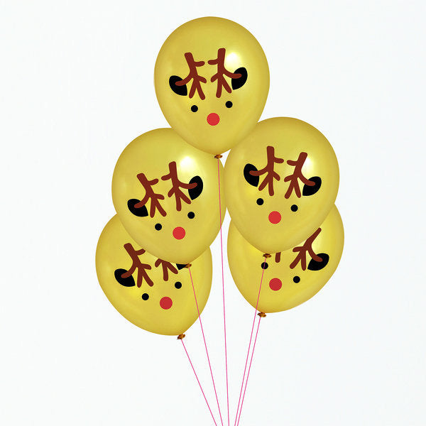 5 ballons de baudruche tatoués - Mini Rennes