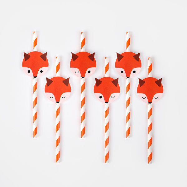 Pailles mini renard