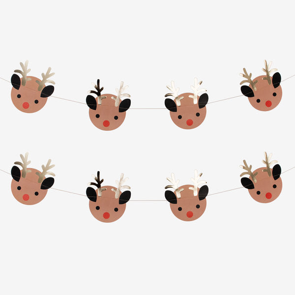 Guirlande en papier - Mini Rennes