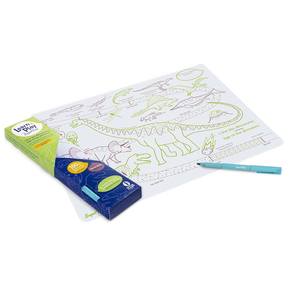 L'ère des dinosaures - silicone réversible