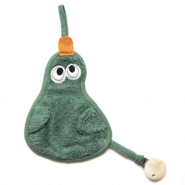 Doudou attache-tétine - Aspen Green