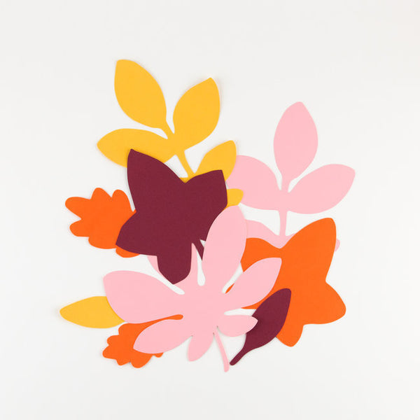Feuilles décoratives en papier - Automne