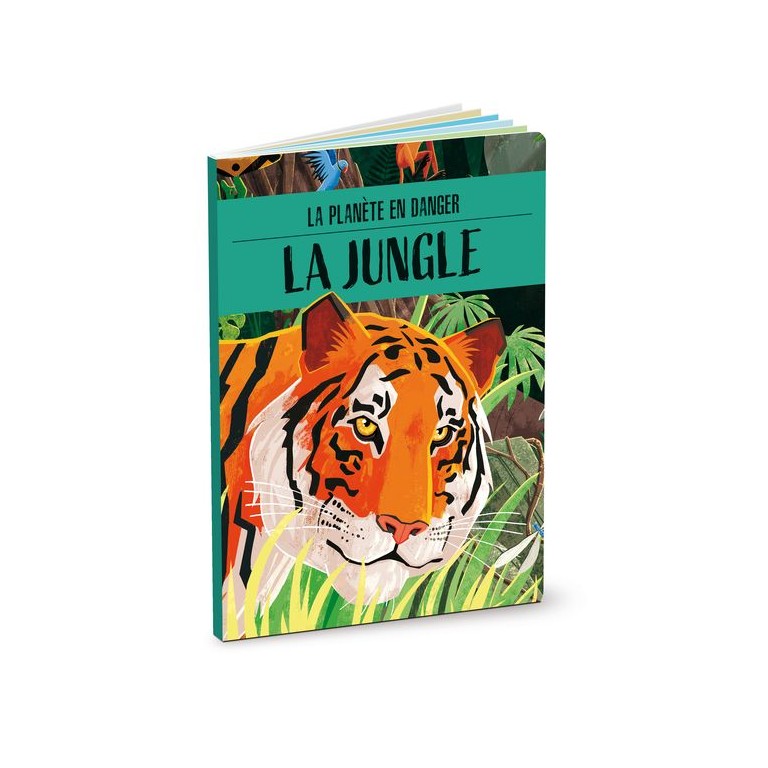 Livre Puzzle - La planète en danger: la jungle