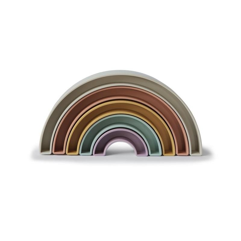 Rainbow Stacking Tower - Tropical