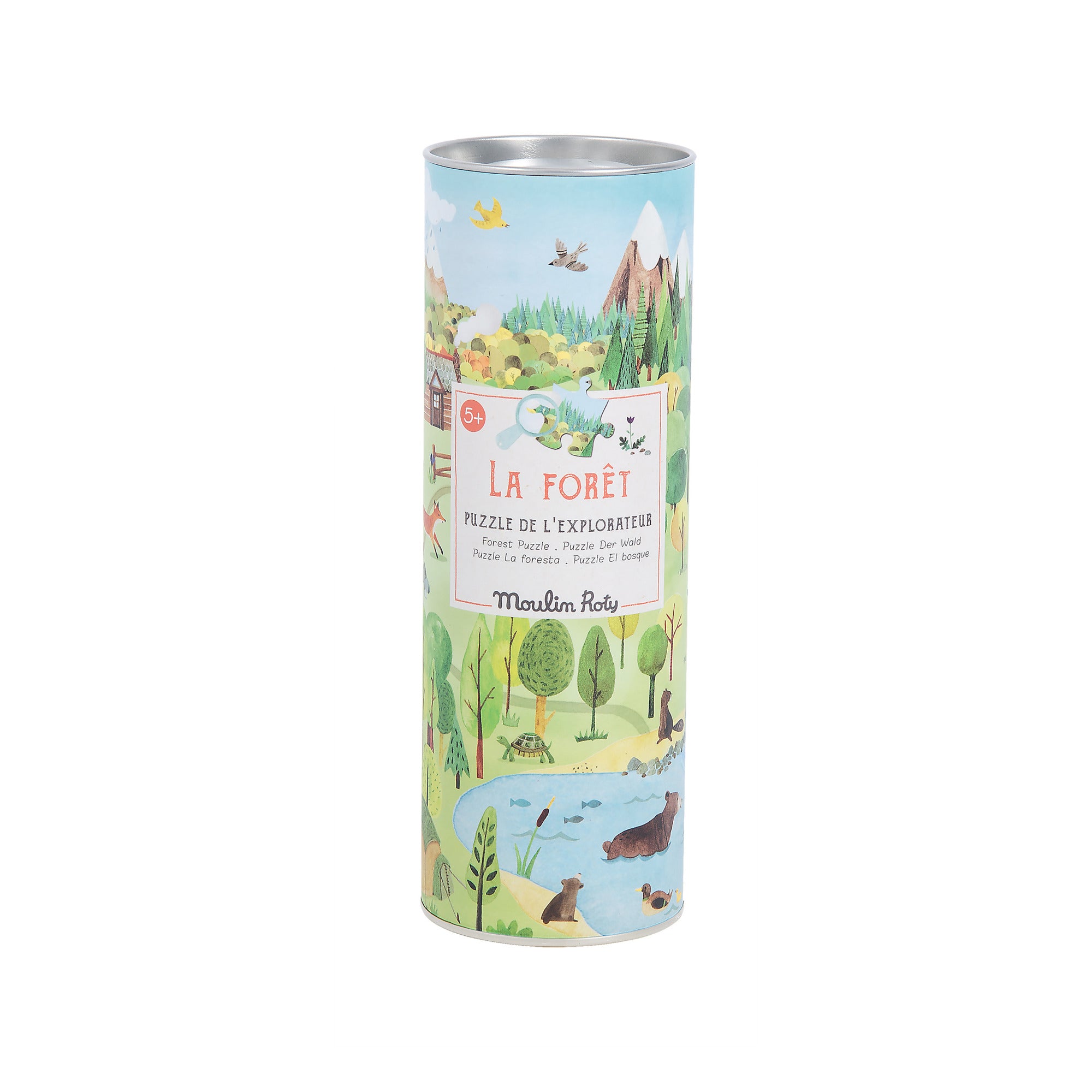 Puzzle de l'explorateur La Forêt (96 pièces)  - Le Jardin du Moulin