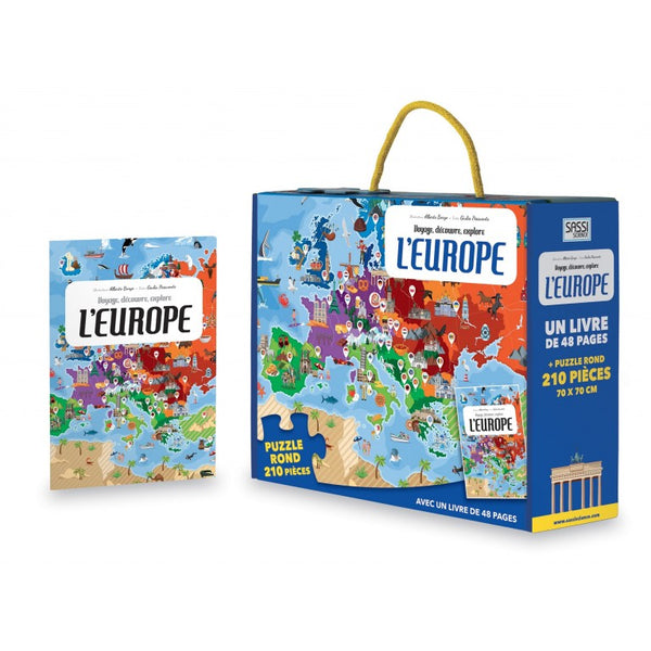 Livre Puzzle - L'Europe