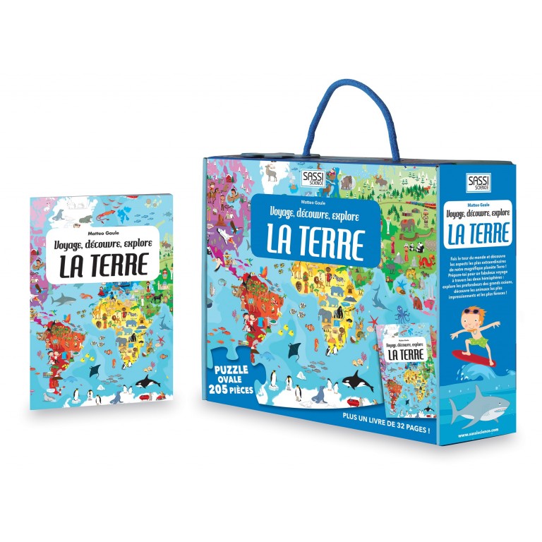 Livre Puzzle - La terre